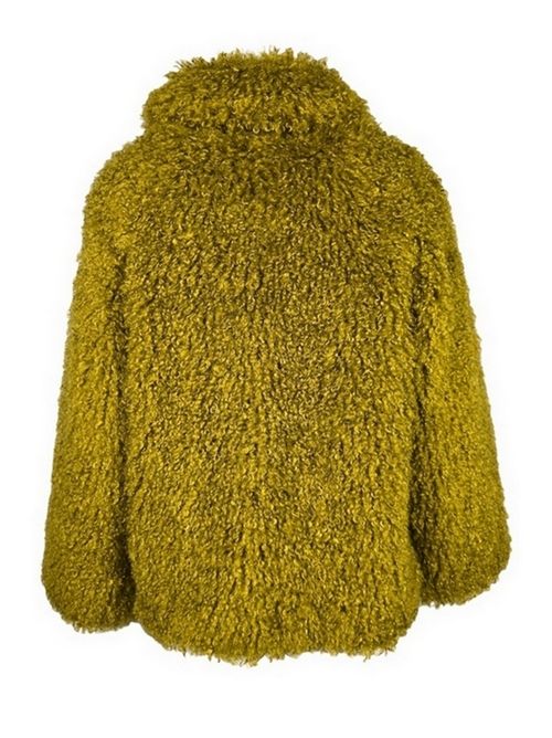 giacca donna eco mongolia verde acido V Lab | 6051-HUSTAY043